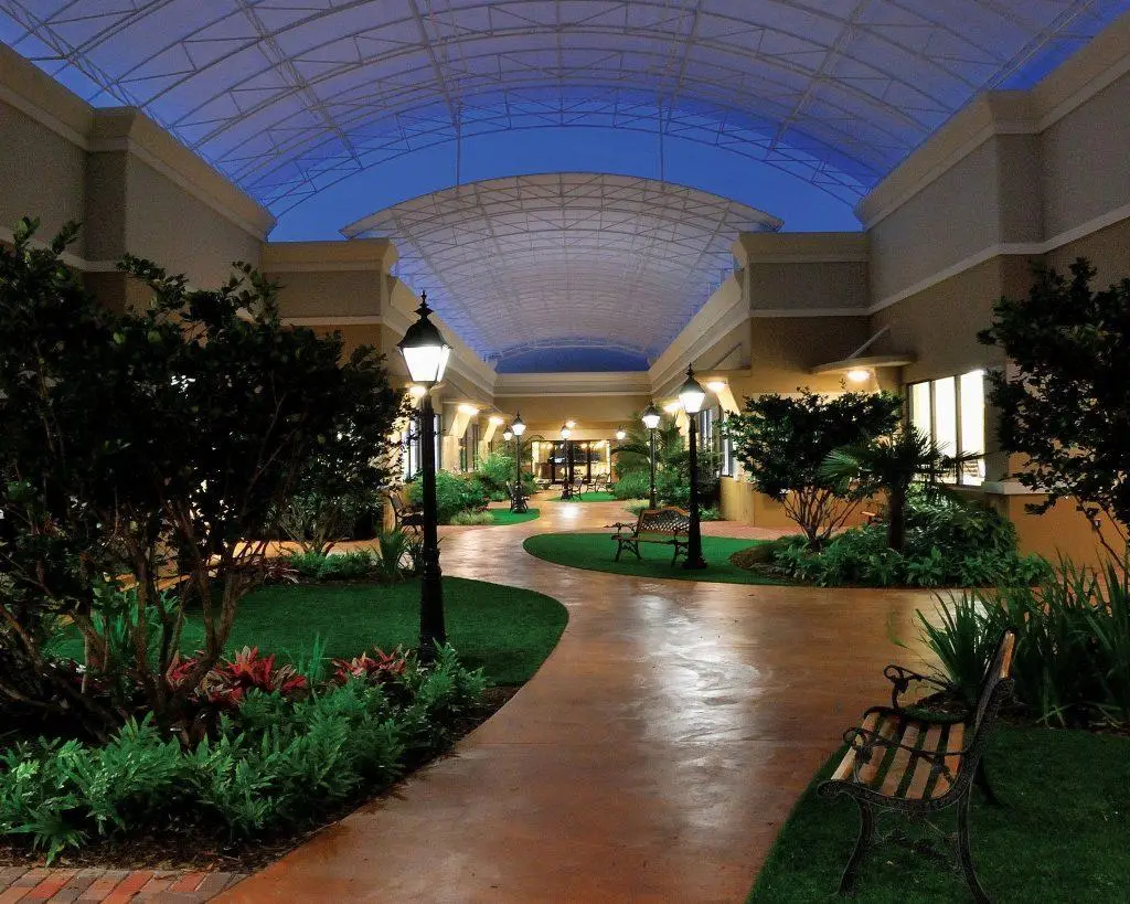 Indoor Breezeway at the Beck Family Campus of Temple Beth El, Beth El Early Learning Center